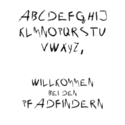 Bruwiwö Font-Beispiel